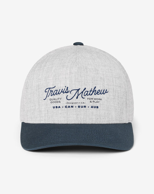 Travis Mathew Perfect Plan Snapback Hat