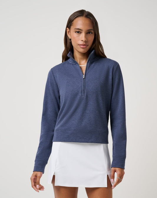Travis Mathew Cloud Fleece Half Zip 2.0