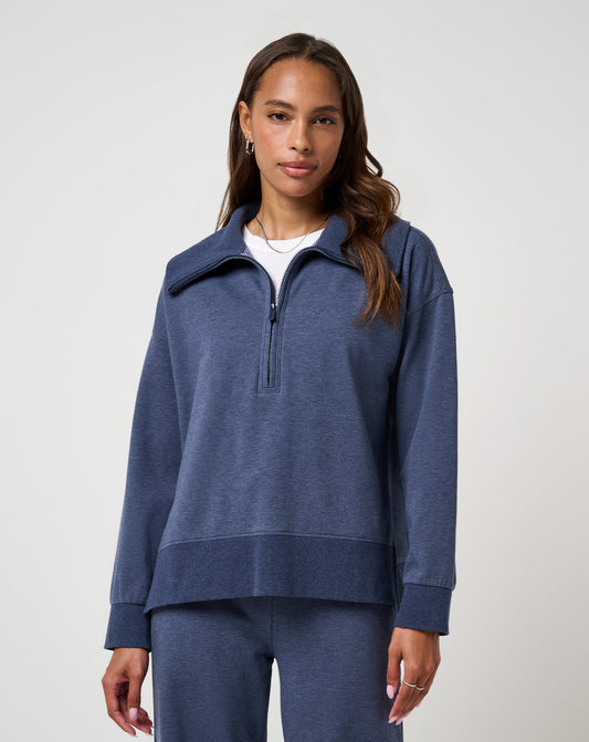 Travis Mathew Save The Day Cloud Half Zip 2.0