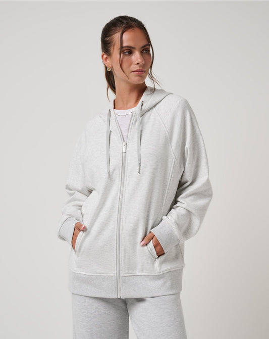 Travis Mathew Off Script 2.0 Cloud Full Zip Hoodie