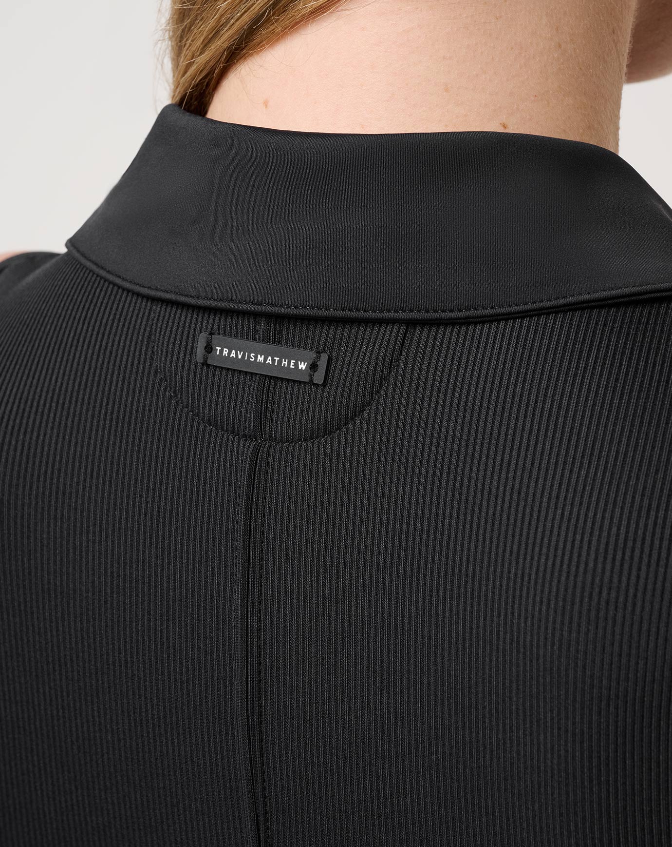 Travis Mathew Moveknit Rib Zip Polo