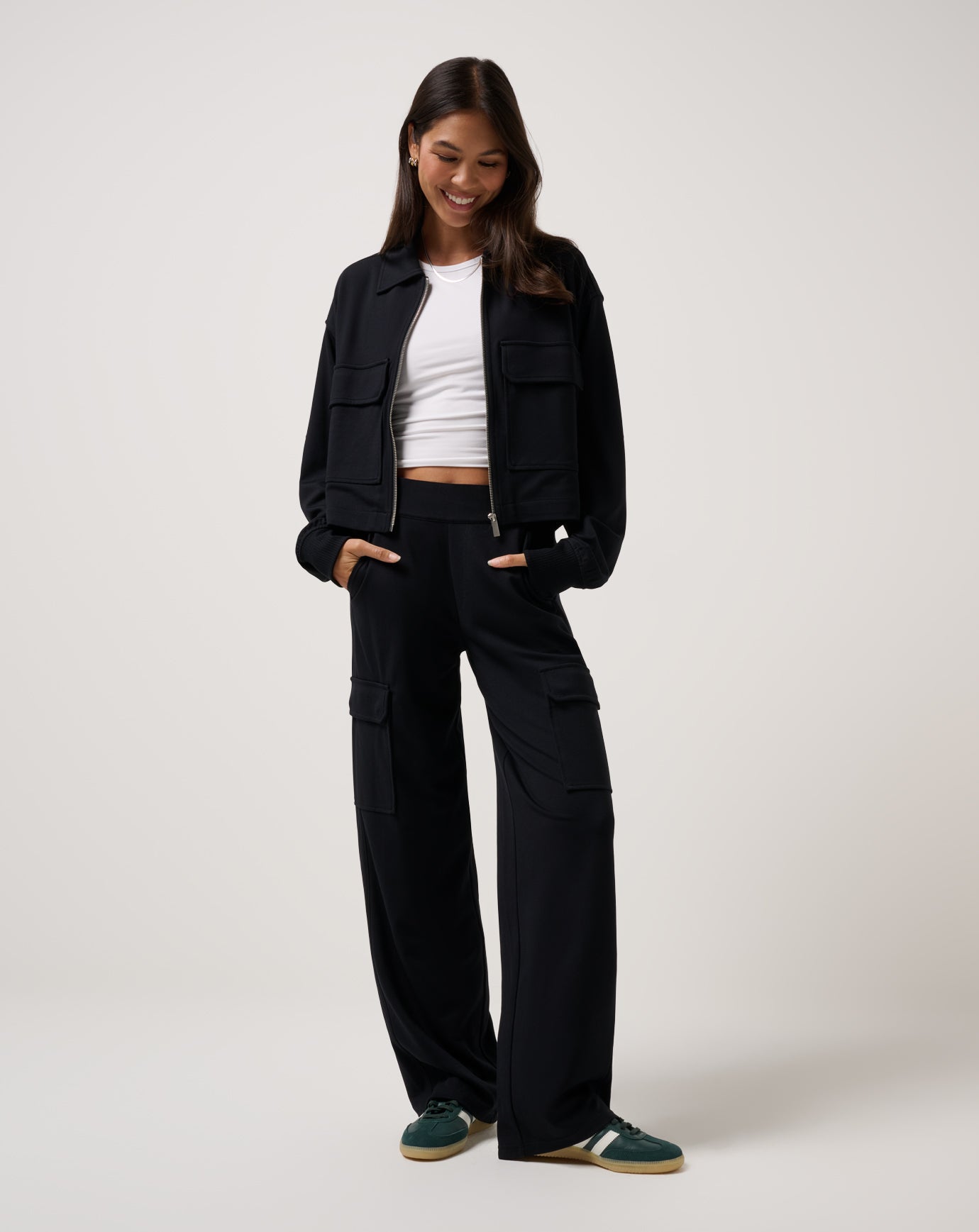 Travis Mathew Friday Doubleknit Utility Wide Leg Pant
