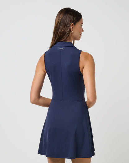 Travis Mathew Moveknit Sleeveless Polo Dress 2.0