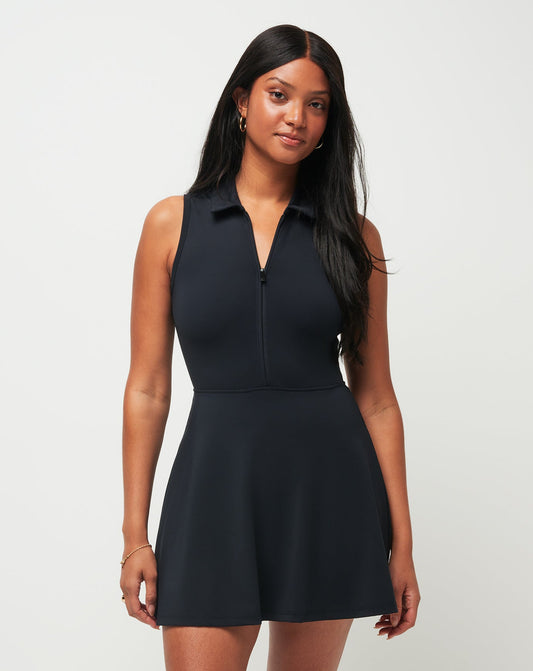 Travis Mathew Moveknit Sleeveless Polo Dress