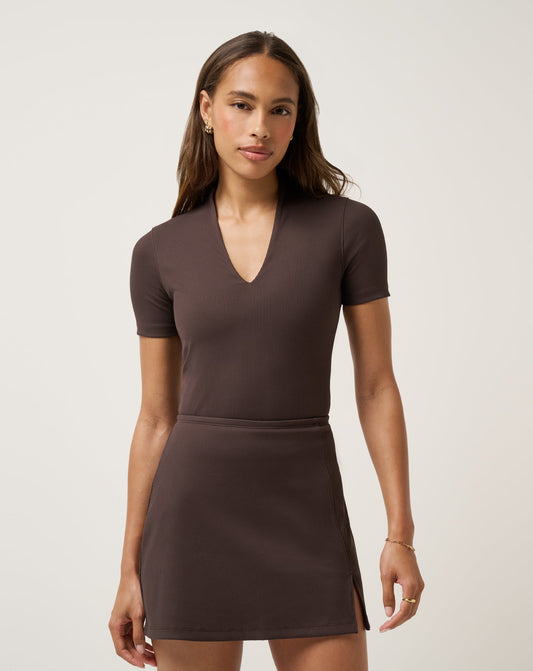 Travis Mathew Limitless Moveknit Short Sleeve Top