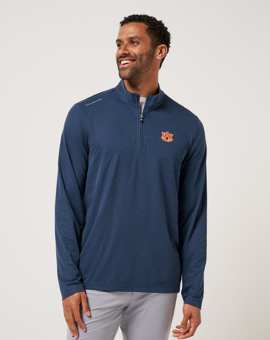 Travis Mathew Auburn Time To Tailgate Quarter Zip