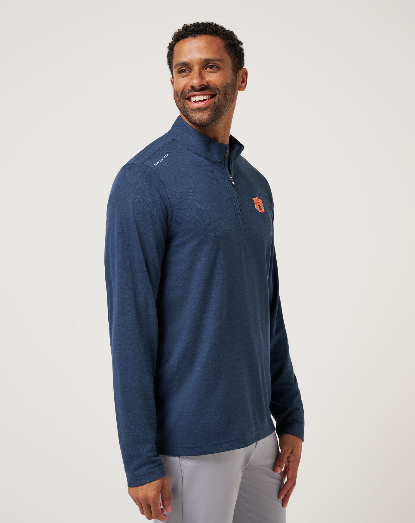 Travis Mathew Auburn Time To Tailgate Quarter Zip