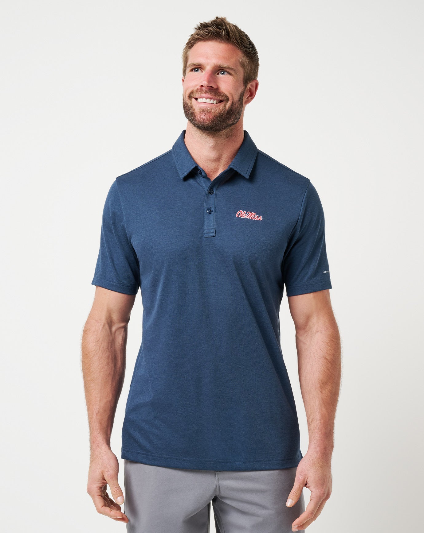 Travis Mathew Mississippi School Pride Polo