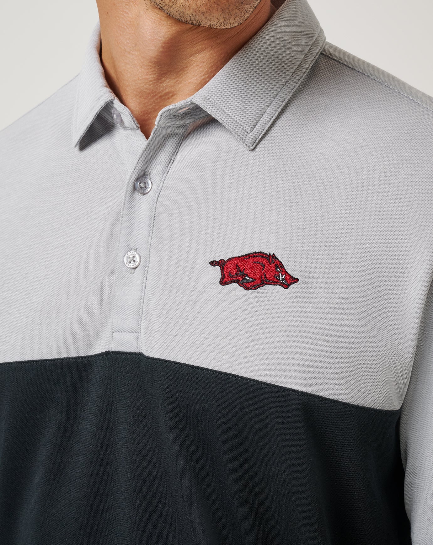 Travis Mathew Arkansas Drop Back Polo