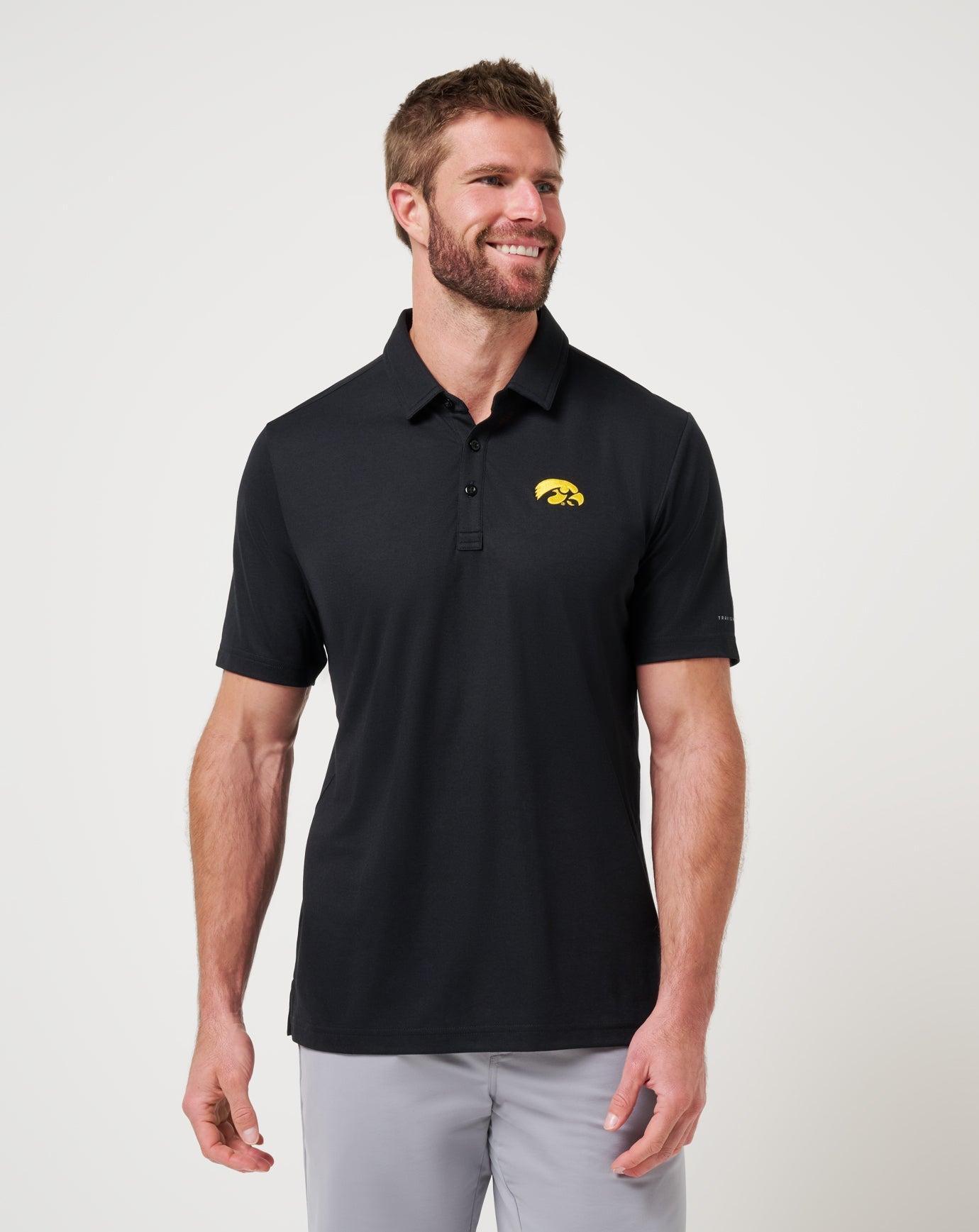 Travis Mathew Iowa School Pride Polo