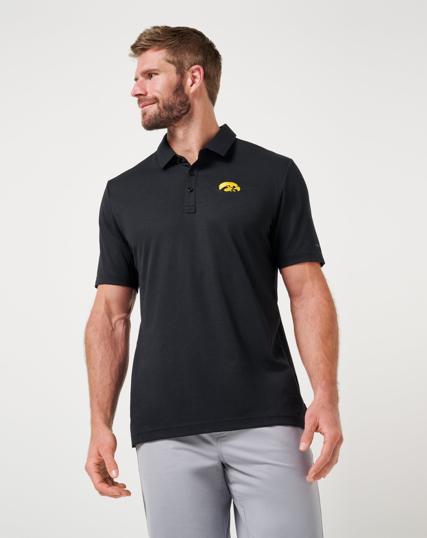 Travis Mathew Iowa School Pride Polo