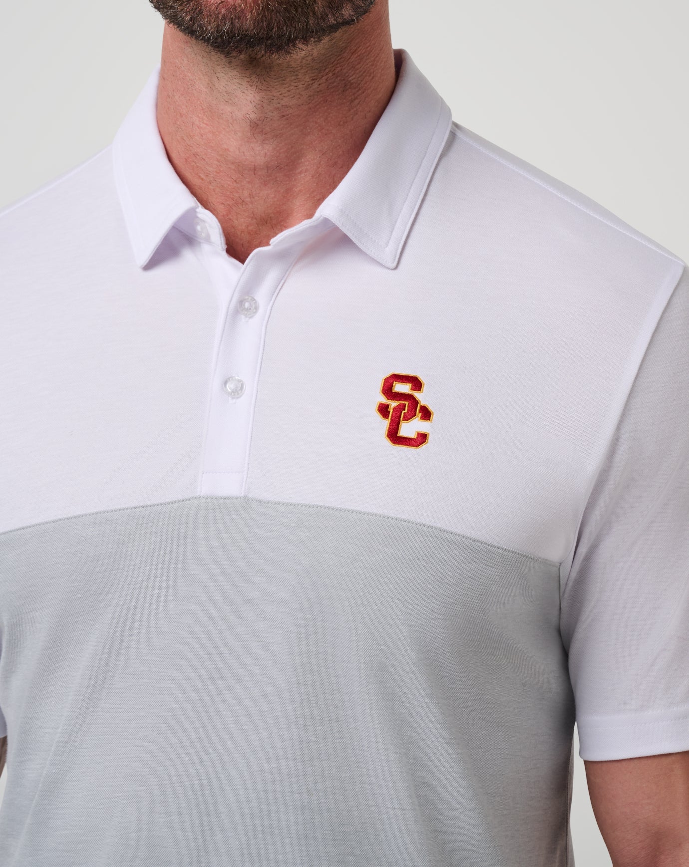 Travis Mathew USC Drop Back Polo