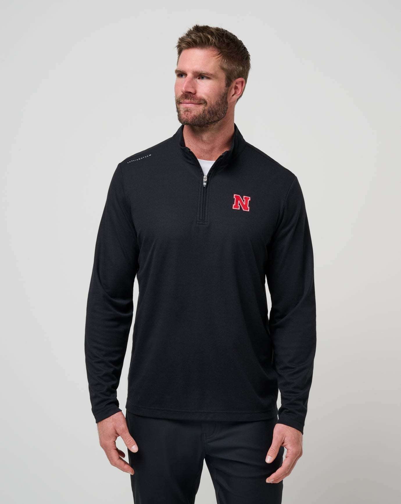 Travis Mathew Nebraska Time To Tailgate Quarter Zip