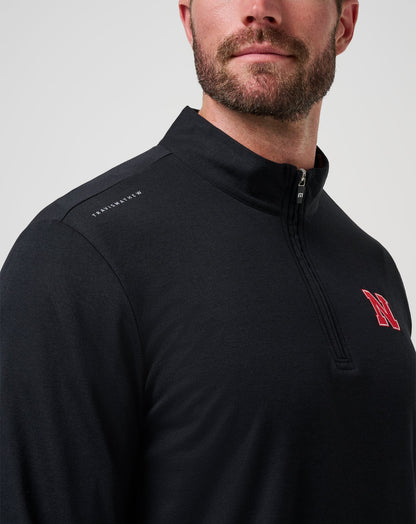 Travis Mathew Nebraska Time To Tailgate Quarter Zip