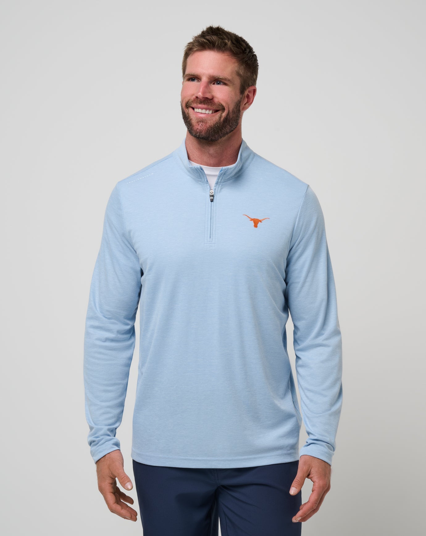 Travis Mathew UT Austin Time To Tailgate Quarter Zip