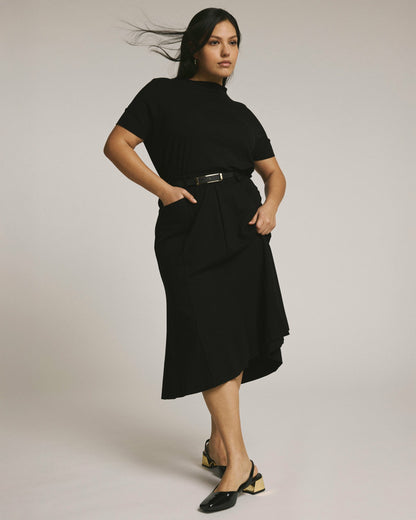 Universal Standard Carla Ponte Skirt - Black