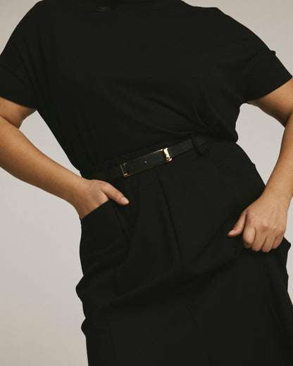Universal Standard Carla Ponte Skirt - Black