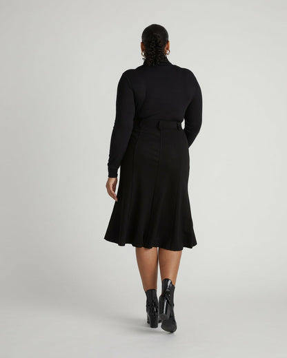 Universal Standard Carla Ponte Skirt - Black