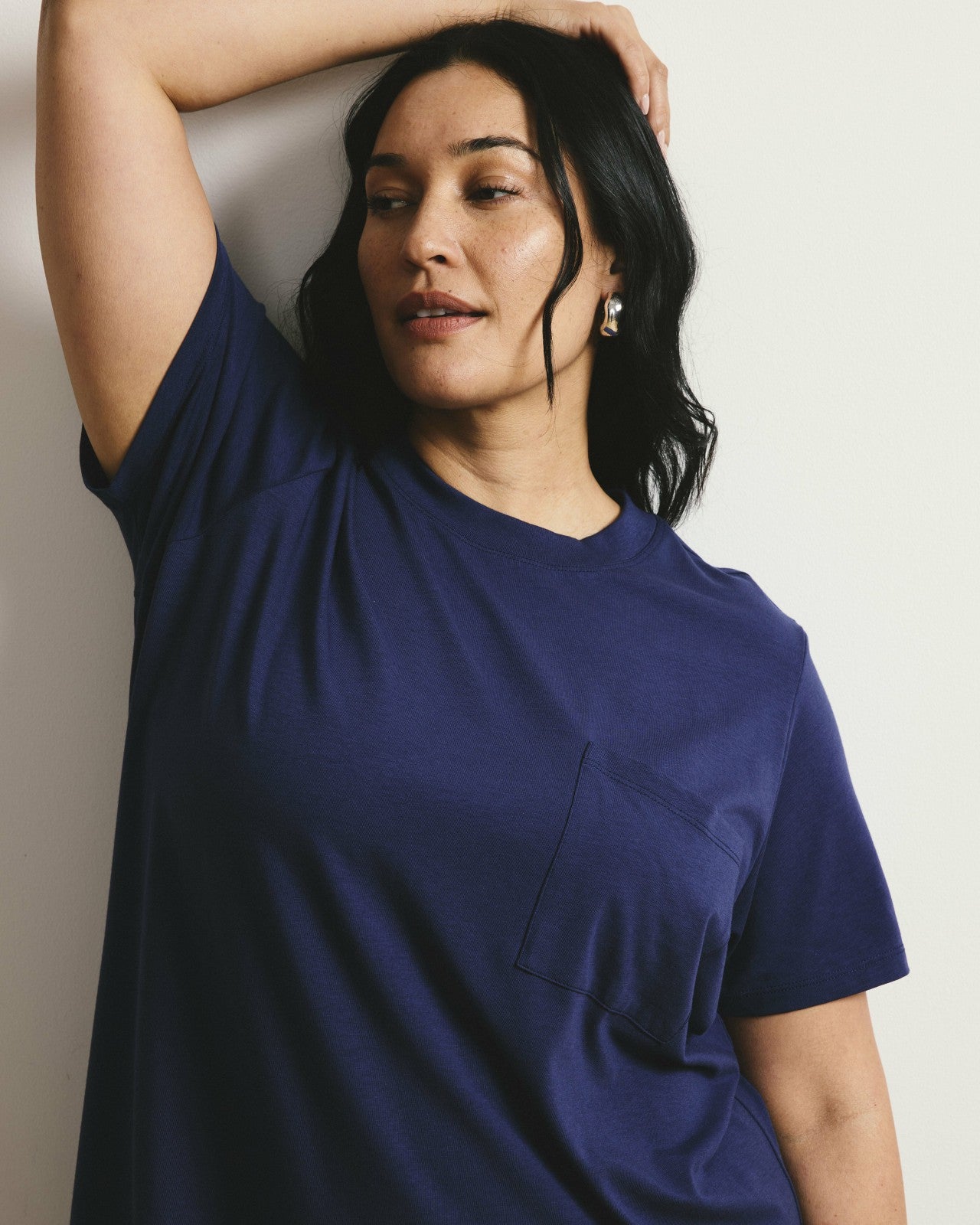 Universal Standard Garcon Tee Dress - Classic Navy