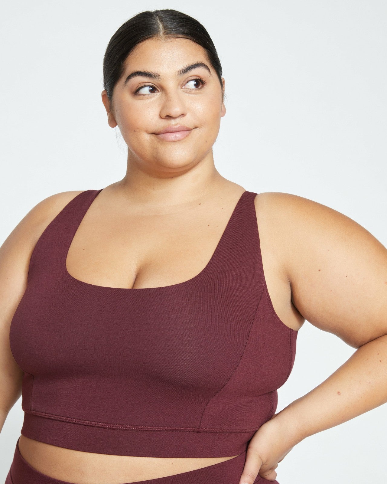 Universal Standard Roya Better Bralette - Black Cherry