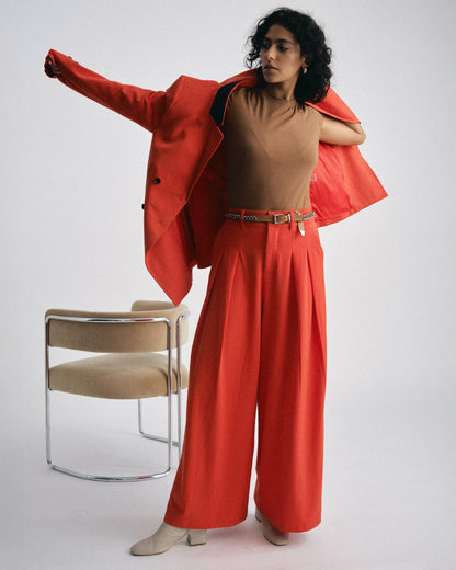 Universal Standard All Day Palais Wide Leg Pants - Poppy