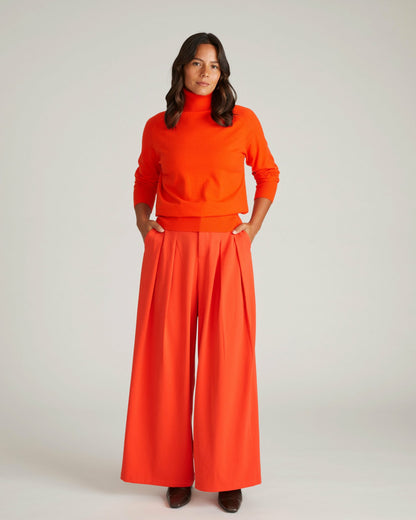 Universal Standard All Day Palais Wide Leg Pants - Poppy