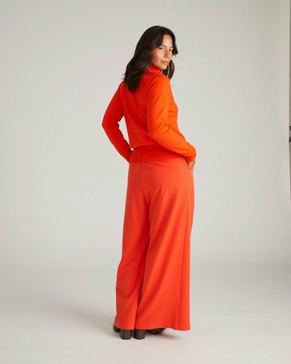 Universal Standard All Day Palais Wide Leg Pants - Poppy