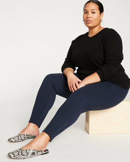 Universal Standard Moro Pocket Signature Ponte Pants - Navy