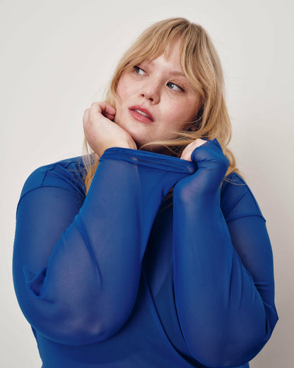 Universal Standard Thames Fog Dress - Ultramarine