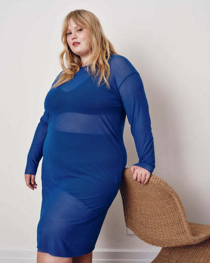 Universal Standard Thames Fog Dress - Ultramarine