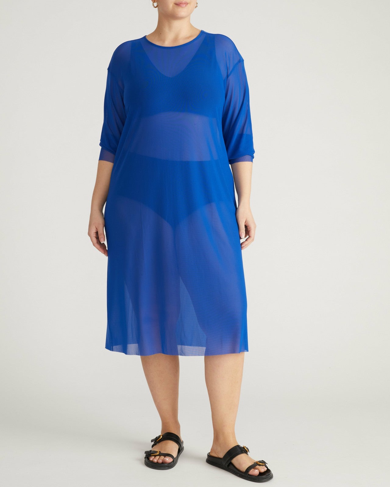 Universal Standard Thames Fog Dress - Ultramarine