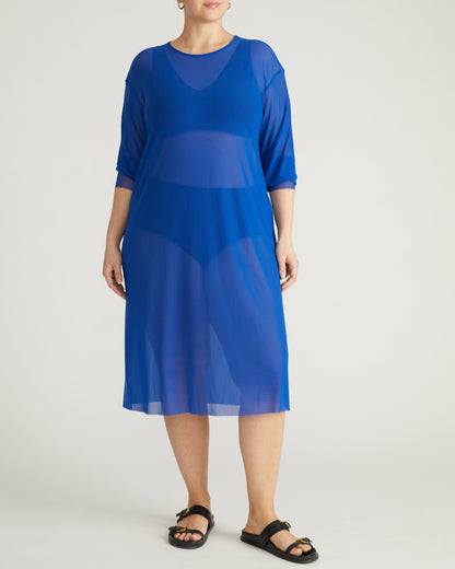 Universal Standard Thames Fog Dress - Ultramarine