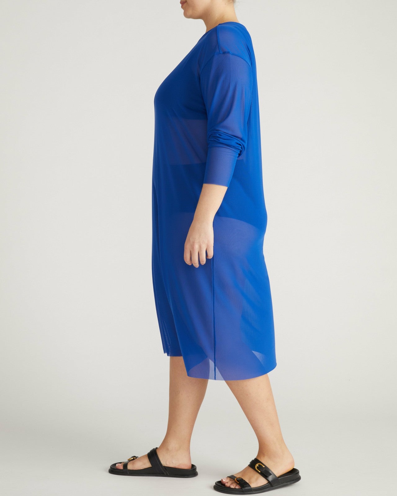 Universal Standard Thames Fog Dress - Ultramarine
