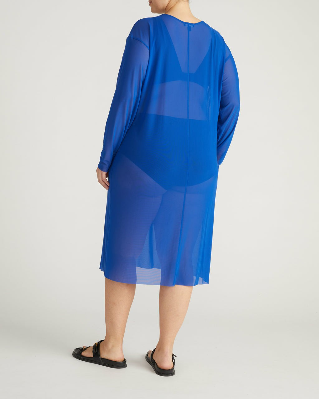 Universal Standard Thames Fog Dress - Ultramarine