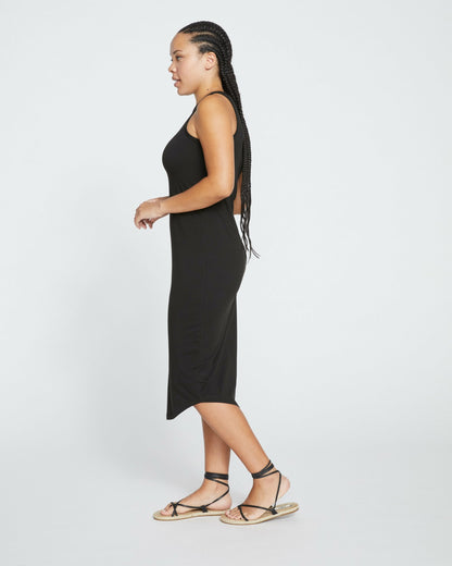 Universal Standard Cai High Neck Tank Dress - Black