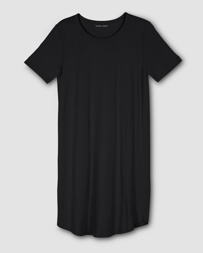 Universal Standard Halie T-Shirt Dress - Black