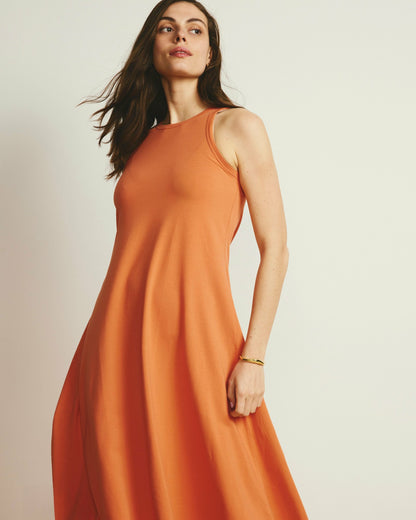 Universal Standard Sardinia Tank Dress - Italian Orange