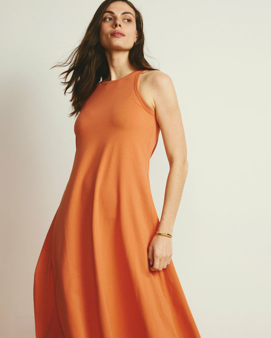 Universal Standard Sardinia Tank Dress - Italian Orange