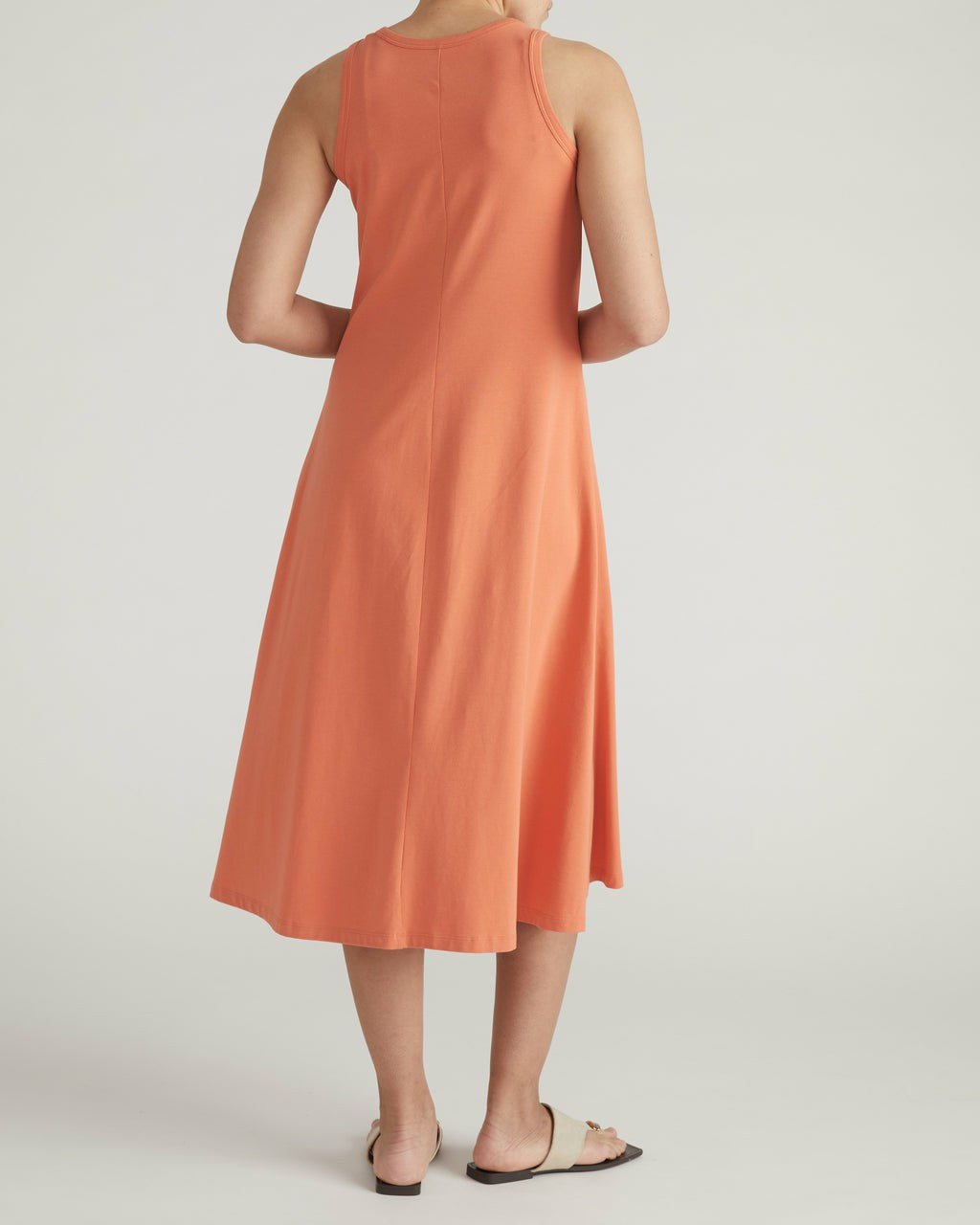 Universal Standard Sardinia Tank Dress - Italian Orange