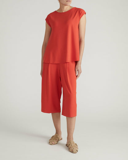 Universal Standard Lotti Jersey Culottes - Shoreline Sunset