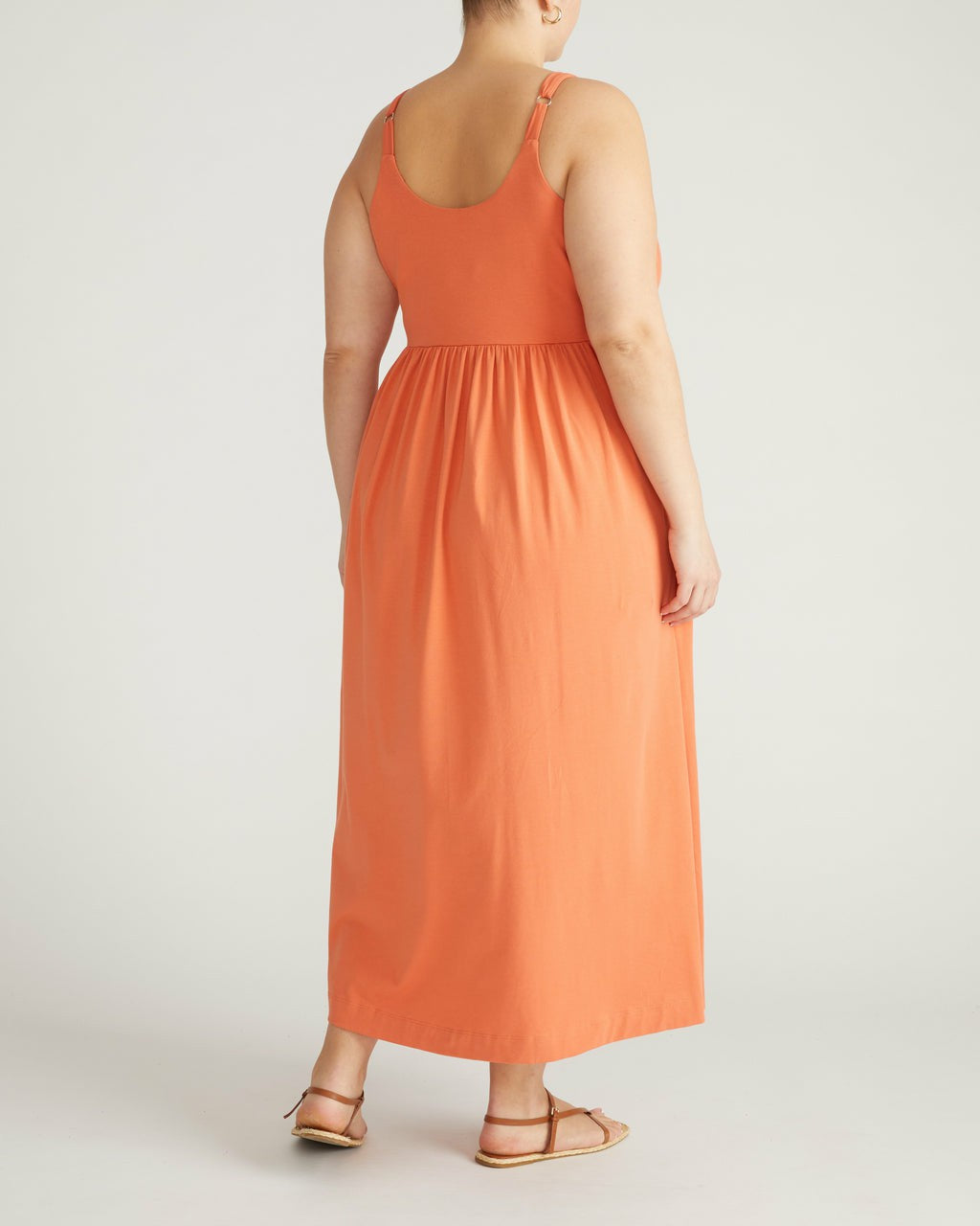 Universal Standard Cayo Cami Dress - Italian Orange