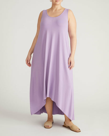 Universal Standard Athena Divine Jersey Dress - Spring Iris