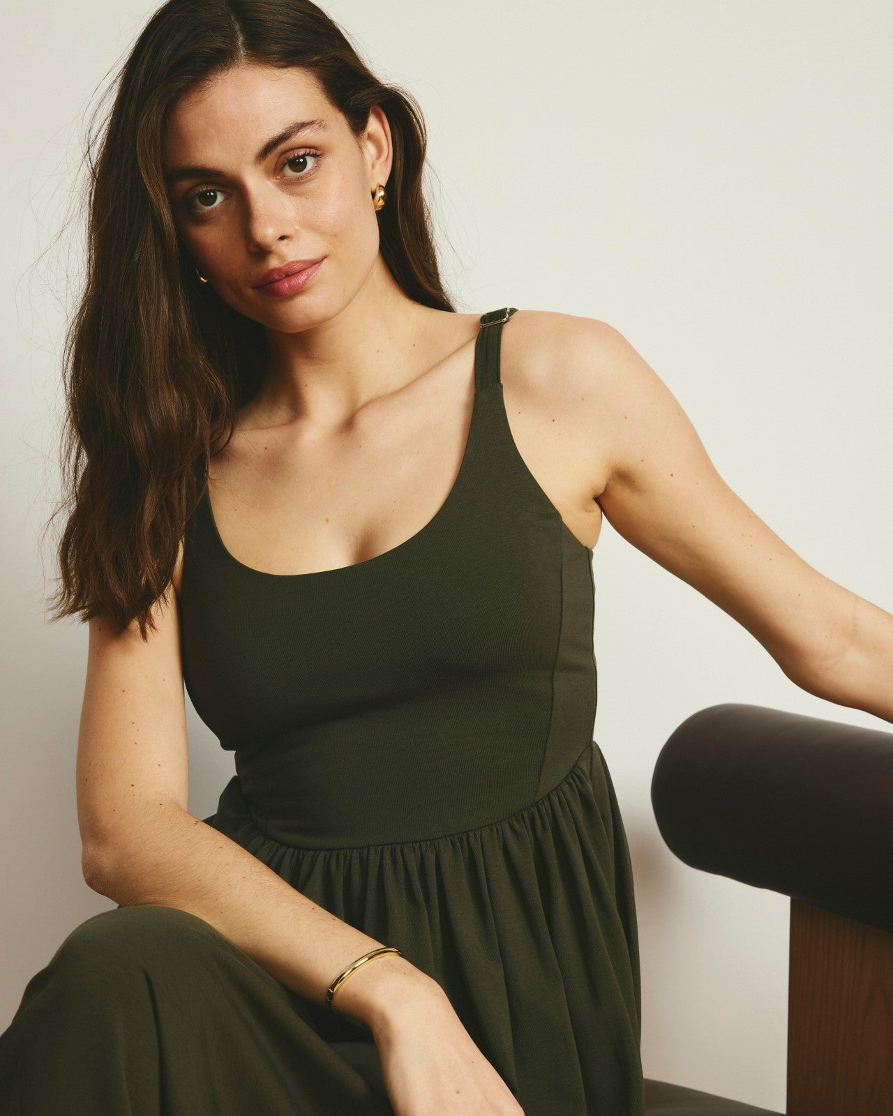 Universal Standard Cayo Cami Dress - Nori
