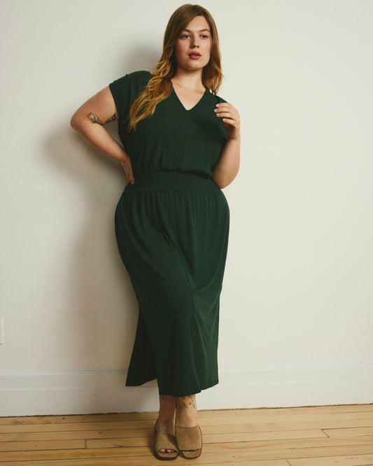 Universal Standard Tish Divine Jersey Kaftan - Conifer