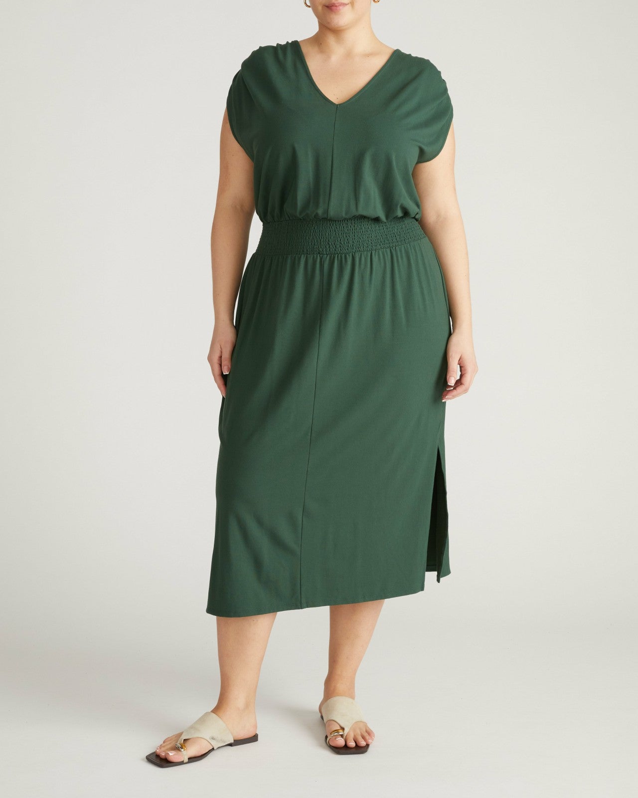 Universal Standard Tish Divine Jersey Kaftan - Conifer