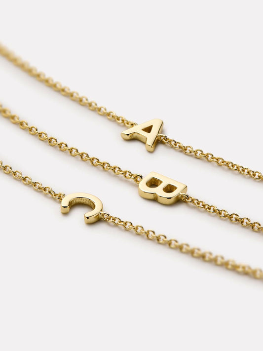 Universal Standard Ana Luisa Initial Bracelet - Letter Bracelet