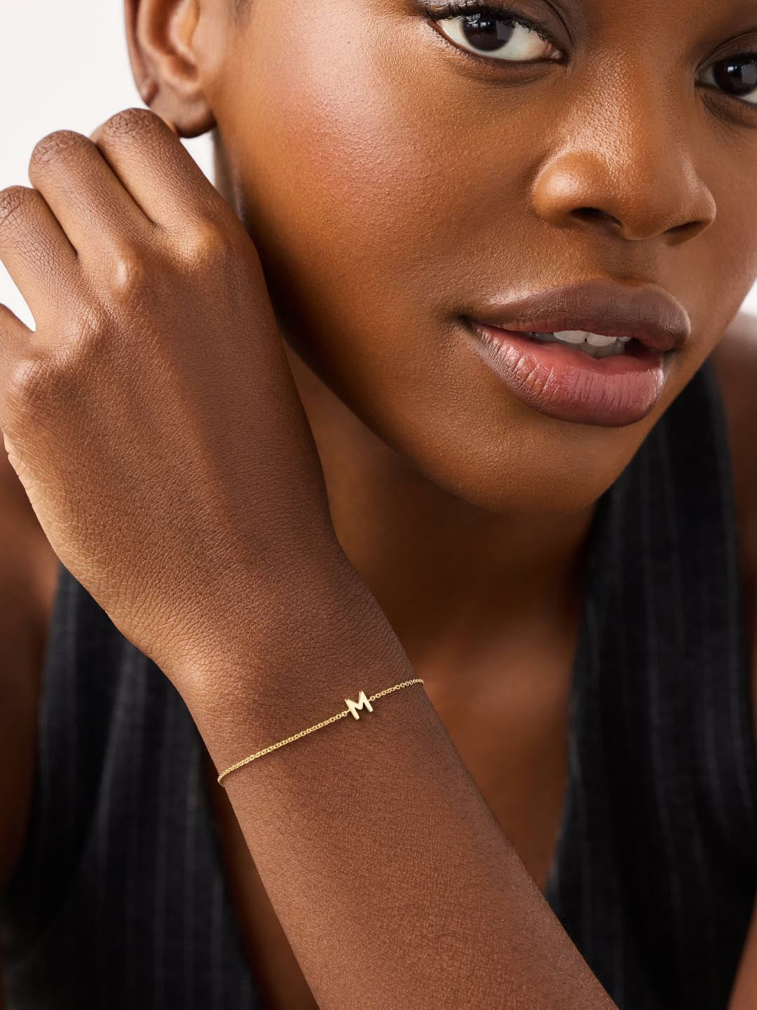 Universal Standard Ana Luisa Initial Bracelet - Letter Bracelet