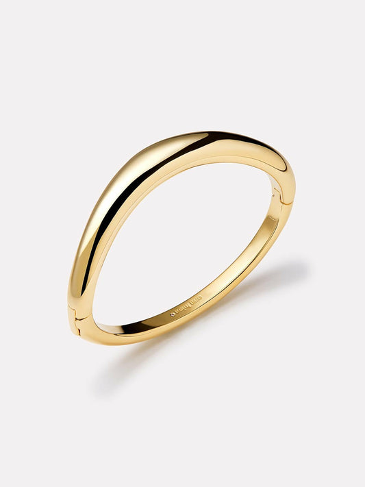 Universal Standard Ana Luisa Gold Bangle Bracelet - Talia