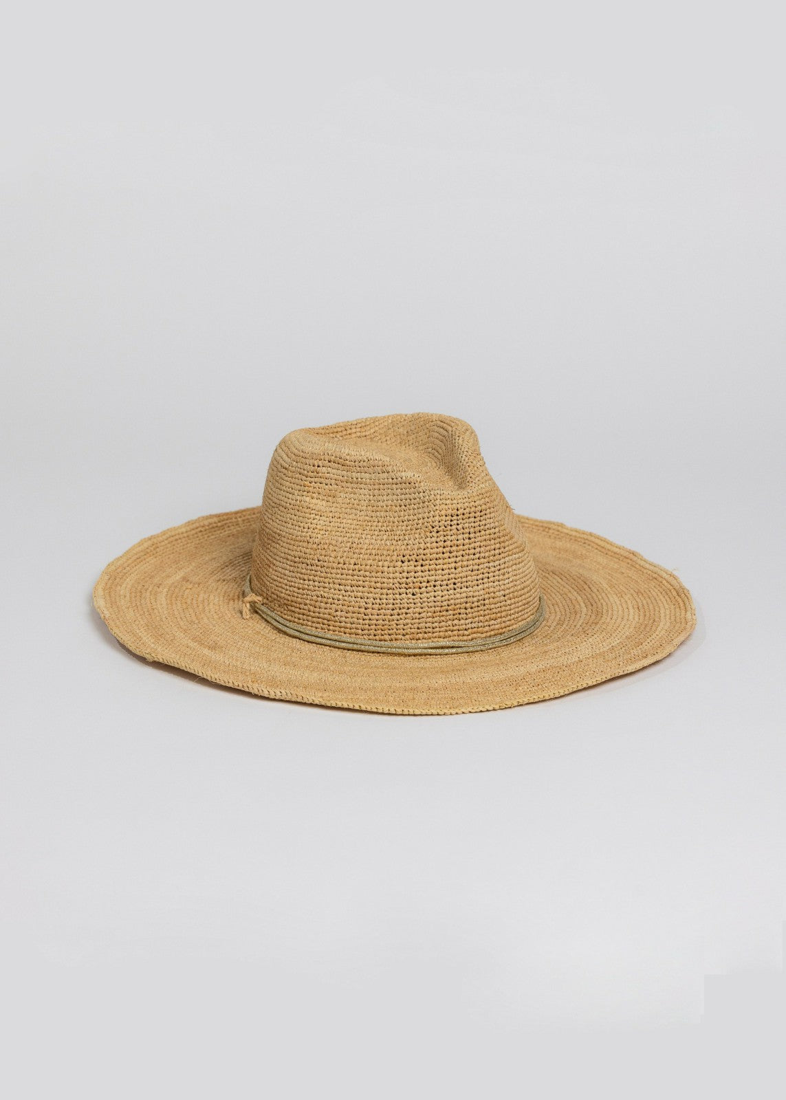 Universal Standard Hat Attack Raffia Crochet Continental