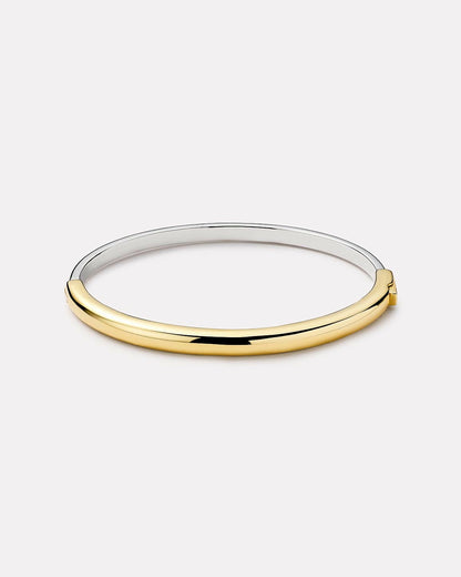 Universal Standard Ana Luisa Bangle Bracelet - Brynley Two Tone